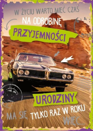 Karnet. Urodziny. GM-451