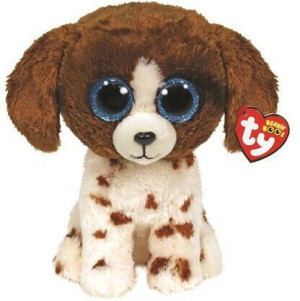 Beanie Boos Muddles Biały pies 24 cm