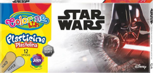 Plastelina 12 kolorów Star Wars