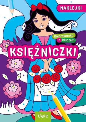 Księżniczki. Kolorowanki z kluczem