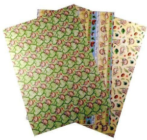 Karton 300g leniwce 24x34cm 3 ark MIX