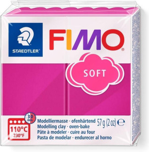 Masa termoutwardzalna Fimo 57g amarantowy