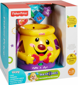 Garnuszek na klocuszek. Fisher-Price