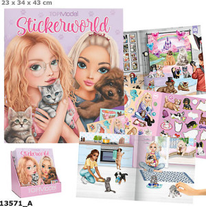 Zestaw Kitty and Doggy Top Model z naklejkami 13571A