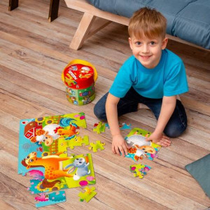 Maxi puzzle 2w1 Farma