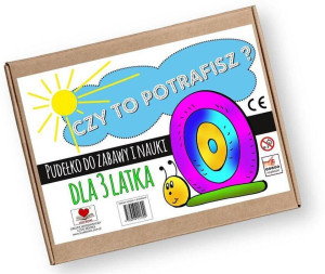 Czy to potrafisz? Pudełko do zabawy i nauki dla 3 latka