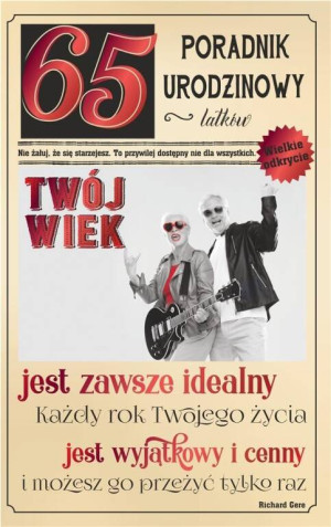 Kartka okolicznościowa: Urodziny 65