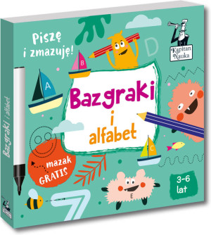 Bazgraki i alfabet (3-6 lat) Kapitan Nauka