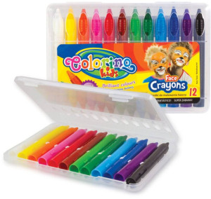 Colorino Kids. Kredki do malowania twarzy, 12 kolorów