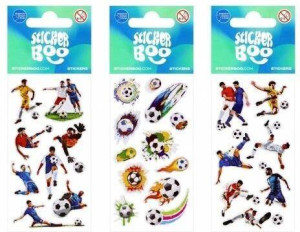 Sticker BOO. Naklejki. Football
