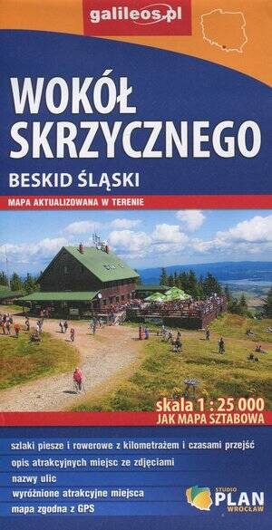 Mapa sztabowa - Wokół Skrzycznego 1:25 000