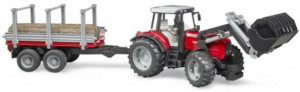 Traktor Massey Ferguson 7480 z ładowaczem czołowym