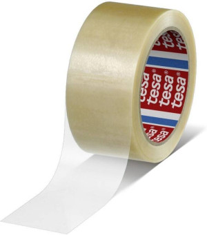 Taśma pakowa transparentna Solvent 66m x 48mm