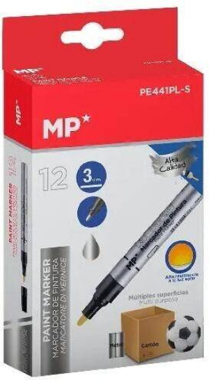 Marker olejowy 3.0mm srebrny