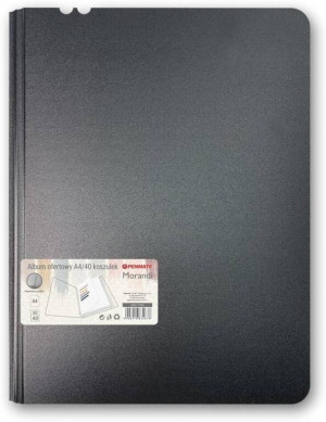 Album ofertowy A4 40 koszulek Morandi czarny