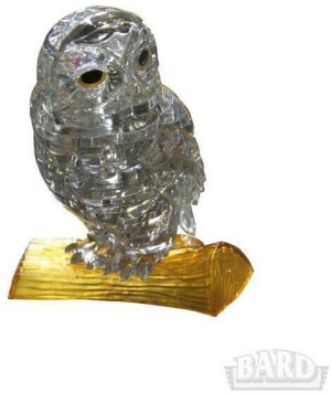 Puzzle 3D. Sowa