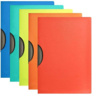 Skoroszyt z klipem A4 PP Urban mix (10szt) OXFORD