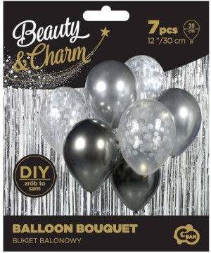 Bukiet balonowy Beauty&Charm 30cm