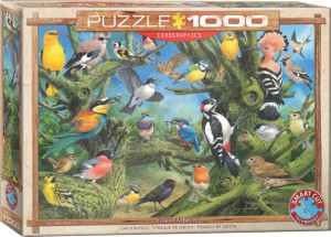 Puzzle 1000. Garden Birds