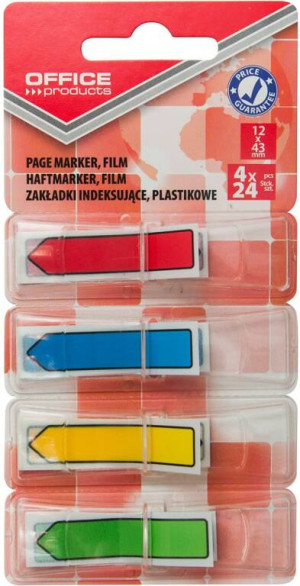 Zakładki indeksujące strzałka 12x43 mm