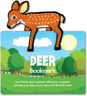 Zwierzęca zakładka do książki - Deer - Jeleń