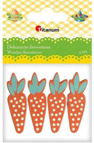 Drewniane marchewki