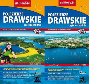 Pojezierze Drawskie. Część wschodnia i zachodnia
