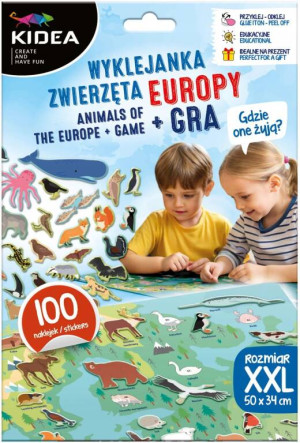 Gdzie oni żyją? Zwierzęta Europy + gra KIDEA