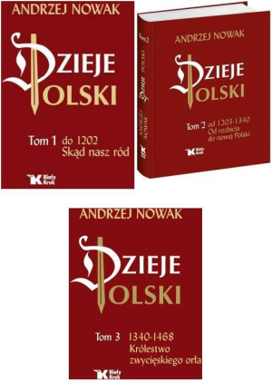 Pakiet: Dzieje Polski. Do 1202. Skąd nasz ród / Od 1203-1340. Od rozbicia do nowej Polski / 1340-1468. Królestwo zwycięskiego orła. Tom 1-3