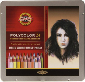 Kredki polycolor 24 KOL. "PORTRET"