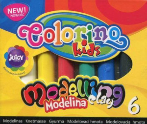 Modelina 6 kol. Colorino Kids