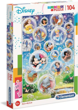 Puzzle 104. SuperColor. Disney classic.