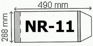 Okładka na podr A4 regulowana nr 11 NARNIA