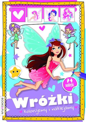 Kolorujemy i naklejamy. Wróżki