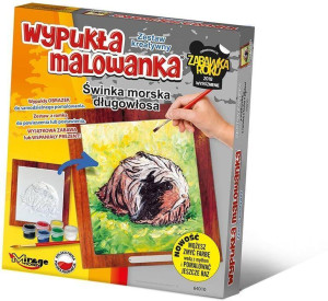 Mirage. Wypukła malowanka. Futrzak Świnka morska