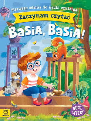 Zaczynam czytać. Duże litery. Pierwsze zdania...