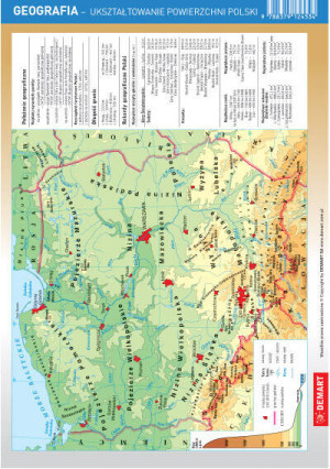 Ściągawka. Geografia. Ukształtowanie powierzchni Polski