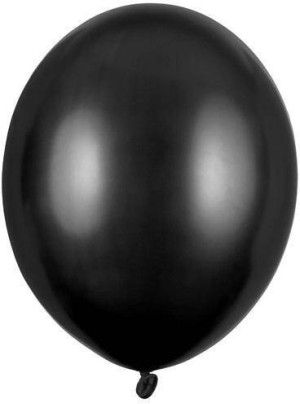 Balony Strong Metallic Black 30cm 50szt