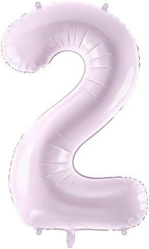 Balon foliowy cyfra 2 72cm fioletowy