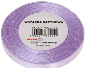 Wstążka satynowa jasny lawendowy 25mm x 32m