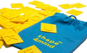 Shape4mind. Duże Litery, 156 sztuk