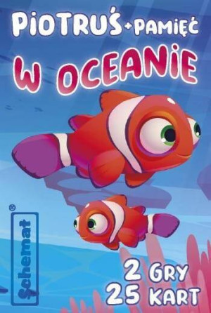 Karty Piotruś + Pamięć. W oceanie