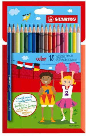 Kredki Color 18 kolorów STABILO