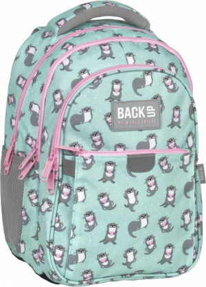Plecak 3-komorowy Backup zakochane wydry PLB6P12