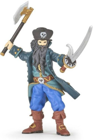 Pirat Czarnobrody. Figurka