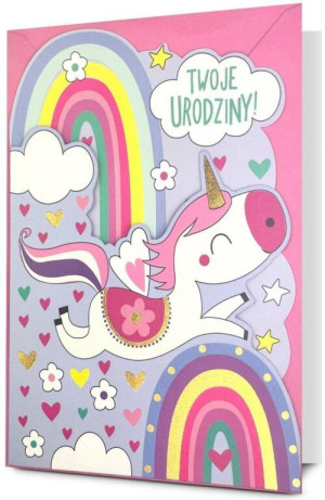 Karnet B6 Urodziny