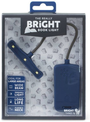 Bright Book Light. Lampka do książki niebieska