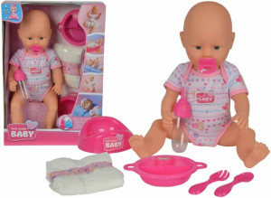 Lalka z akcesoriami New Born Baby