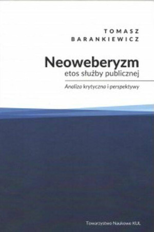 Neoweberyzm etos służby publicznej