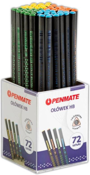 Ołówek trójkątny bez gumki PENMATE